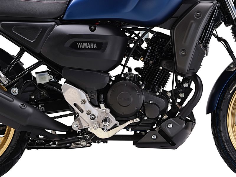 Moto Yamaha FZ-X - Color Azul - De costado 2 - Cycles Motoshop