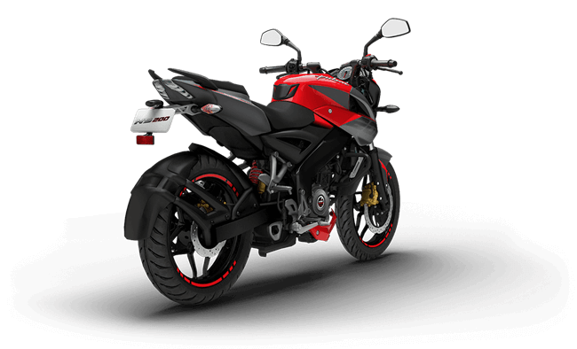 Moto Bajaj Rouser NS 200 -  Color Rojo - Cycles Motoshop