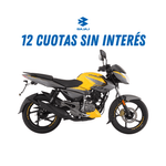 MotoBajajRouserNS125ColorAmarilloCyclesMotoshop