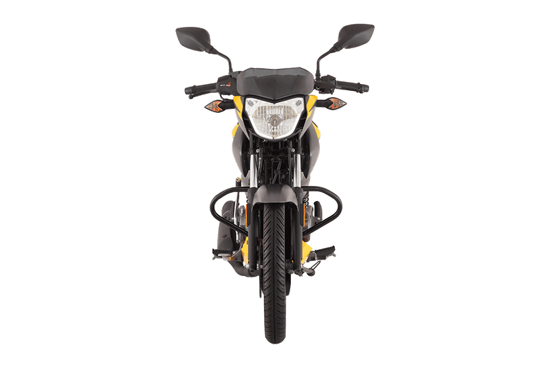 MotoBajajRouserNS125ColorAmarilloCyclesMotoshop