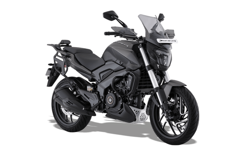 MotoBajajDominar400TourerColorNegroMateCyclesMotoshop