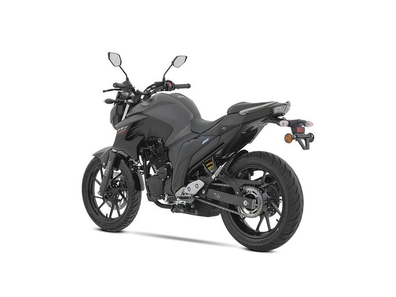 MotoYamahaFZ25ColorNegroCyclesMotoshop