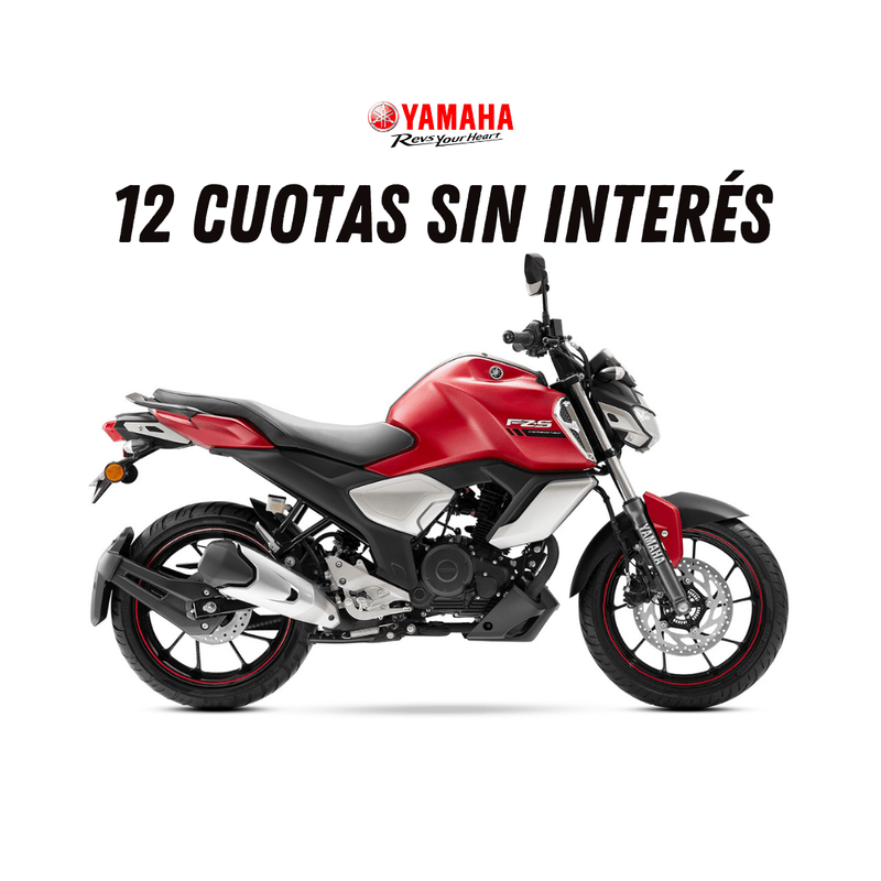 MotoYamahaFZSFI30ColorRojoCyclesMotoshop